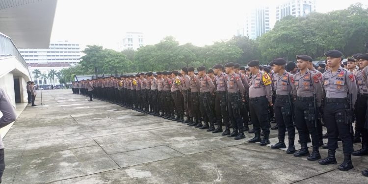 2.802 Personil Gabungan Dikerahkan Jaga Pelantikan Kepala Daerah di Istana Negara