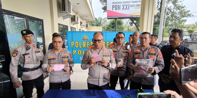 Polsek Sunggal Ringkus 6 Pelaku Curanmor, 2 Dihadiahi Timah Panas