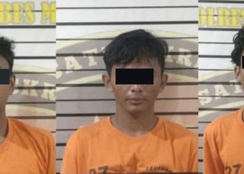 Polisi Tangkap ‘Pak Ogah’ Rampas HP dan Aniaya Pengendara di Gerbang Tol Medan