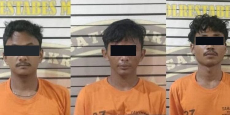 Polisi Tangkap ‘Pak Ogah’ Rampas HP dan Aniaya Pengendara di Gerbang Tol Medan