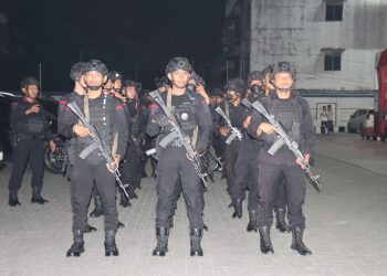 Tangkal Kriminal Jalanan, Polrestbaes Medan Kerahkan 300 Personel