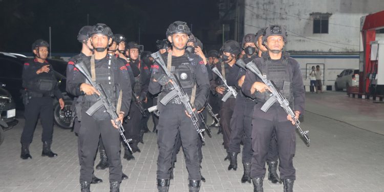 Tangkal Kriminal Jalanan, Polrestbaes Medan Kerahkan 300 Personel