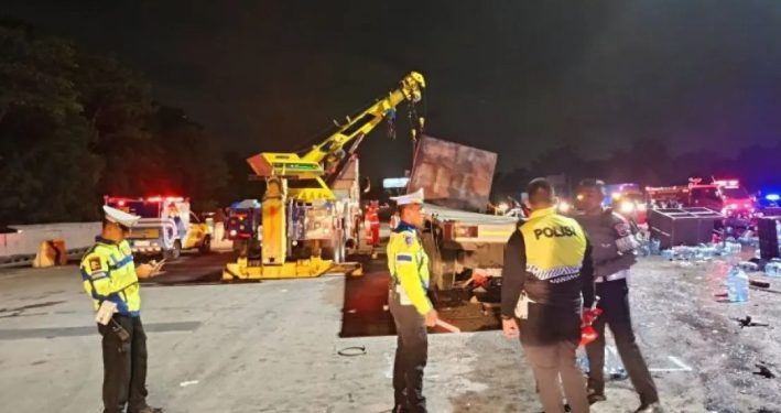 Kecelakaan Beruntun di GT Ciawi, Jasa Marga & Kepolisian Turun Tangan