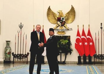 Prabowo Terima Kunjungan Presiden Turki