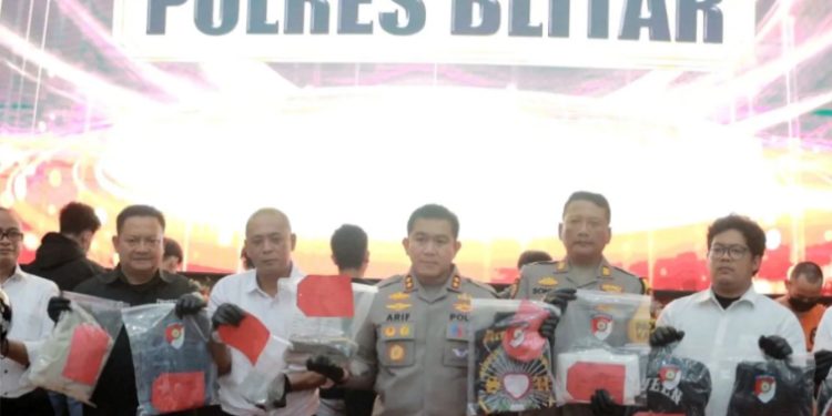 Ngeroyok & Mencuri, 11 Pendekar di Blitar Ditangkap Polisi