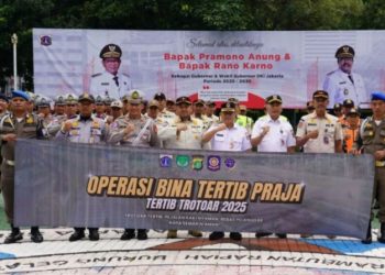 Operasi Bina Tertib Praja, Jaksel Kerahkan 100 Personel