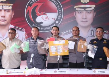 Operasi 2 Bulan, Polda Metro Jaya Tangkap 1.244 Tersangka Narkoba