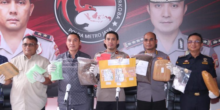 Operasi 2 Bulan, Polda Metro Jaya Tangkap 1.244 Tersangka Narkoba