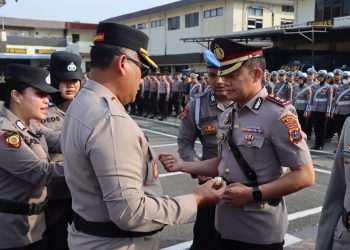 Kombes Gidion Pimpin Sertijab PJU & Polsek Jajaran Polrestabes Medan