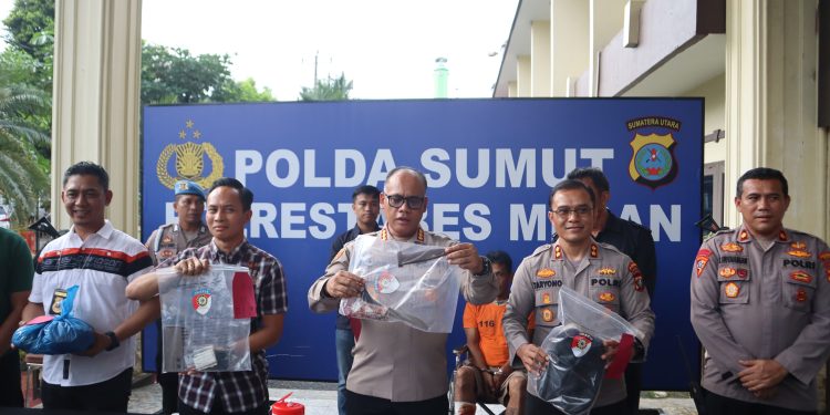 Kurang dari 24 Jam, Polisi Tangkap Pembunuh Sopir Taksi Online di Kutalimbaru