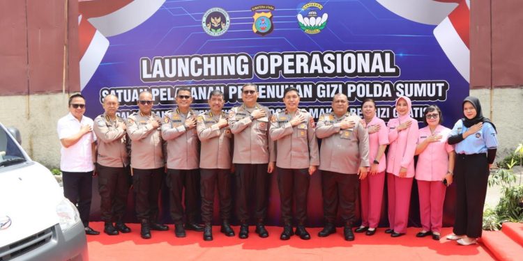 Wakapolda Sumut Launching SPPG, Dapur Umum Mampu Hasilkan 3.000 porsi