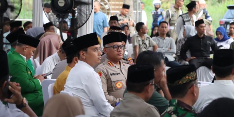 Kapolrestabes Medan Safari Ramadan bersama Walikota di Medan Timur
