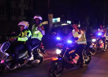 Kapolda, Pangdam dan Gubernur Sumut Gelar Patroli Malam Takbiran