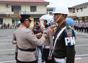 Polrestabes Medan Gelar Apel Kesiapan Operasi Ketupat Toba 2025