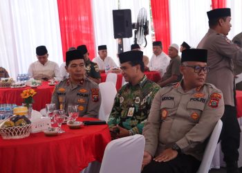 Kapolrestabes Medan Dampingi Wakapolda Safari Ramadan Bersama Anak Yatim
