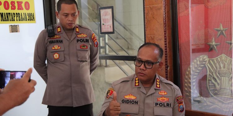 Kombes Gidion Rotasi Sejumlah Kanit & Panit Reskrim