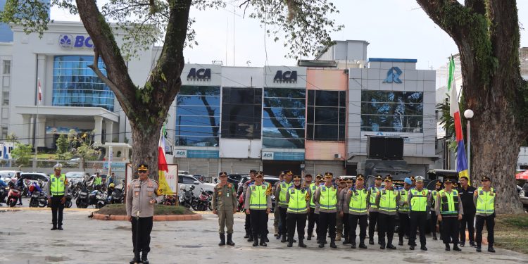 Polrestabes Medan kerahkan 1.673 Personel Gabungan Amankan Malam Takbiran