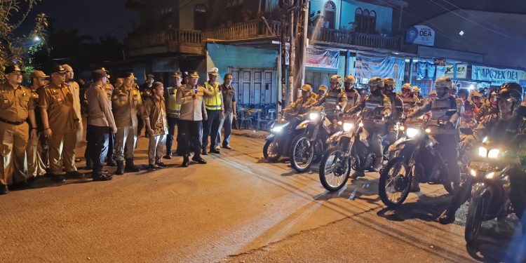 Polrestabes Medan Kerahkan Puluhan Satgas Anti Tawuran Jaga Wilayah Tembung