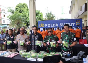 Dua Pekan Ramadan, Polrestabes Medan Gerebek 31 Sarang Narkoba