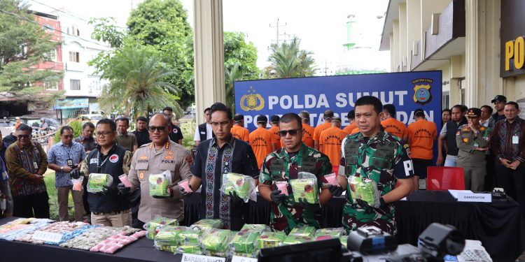 Dua Pekan Ramadan, Polrestabes Medan Gerebek 31 Sarang Narkoba