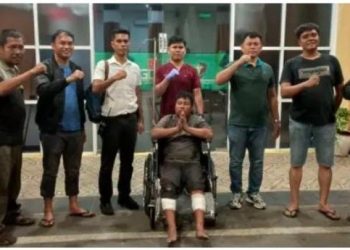 Polisi Tembak Kaki Pencuri Motor Milik Pendeta
