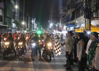 Kapolrestabes Medan Pimpin Apel 3 Pilar Posko Anti Tawuran Medan Kota