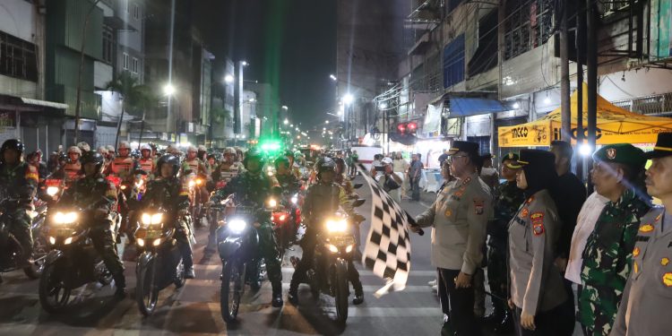 Kapolrestabes Medan Pimpin Apel 3 Pilar Posko Anti Tawuran Medan Kota