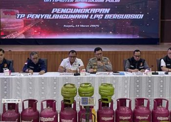Suntik Tabung Gas LPG, 5 Orang Jadi Tersangka