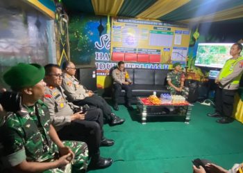 Pastikan Lebaran Aman, Kapolretabes Medan Cek Pos Pengamanan di 2 Tempat