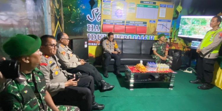 Pastikan Lebaran Aman, Kapolretabes Medan Cek Pos Pengamanan di 2 Tempat