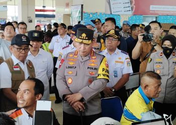 Kapolri Tinjau Terminal Bus Pulo Gebang