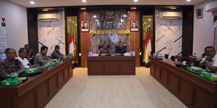 Buka Puasa Polri Bersama Media, Polrestabes Medan Turut Serta