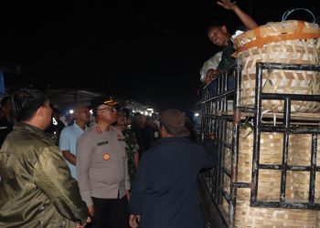 Kapolrestabes Medan Cek Ketersedian & Harga Bahan Pokok Pasar Induk Tuntungan