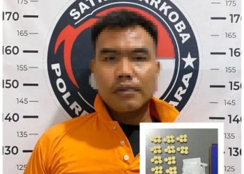 Tangkap Pengedar, Polres Batu Bara Sita 50 butir Ekstasi