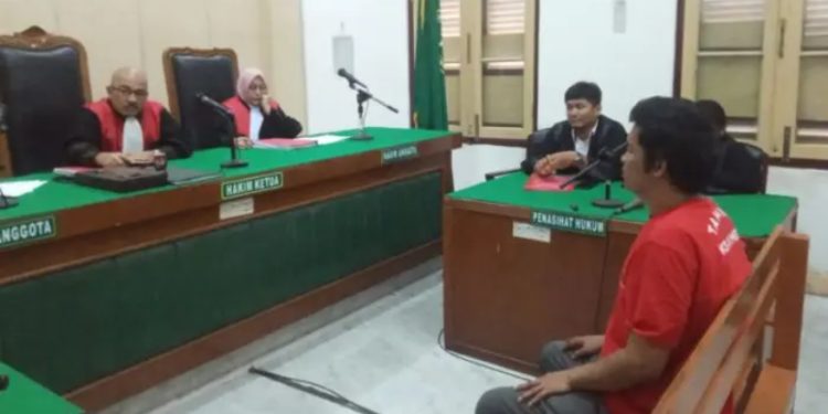 Aniaya anggot TNI hingga Buta, Anggota OKP Dituntut 4 tahun Penjara