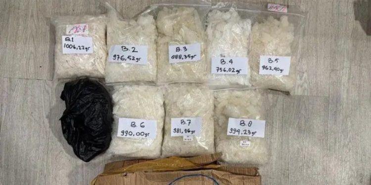 Polda Metro Bongkar Peredaran di PIK, 10,4 Kg Sabu Disita