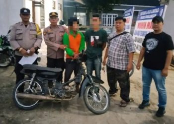 2 Pelaku Curanmor Ditangkap Polres Tebing Tinggi