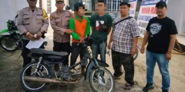 2 Pelaku Curanmor Ditangkap Polres Tebing Tinggi