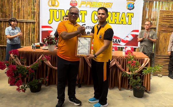 Relakan Baju Evakuasi Korban Laka, Kapolsek Tuntungan Direward Kapolrestabes Medan