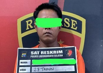 Jadi Operator Judi, Seorang Petani di Labusel Ditangkap Polisi