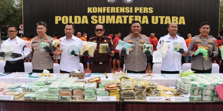 Ungkap Kasus Skala Besar, 191 Kg Sabu & 74 Ribu Ekstasi akan Diedarkan di Tempat Hiburan