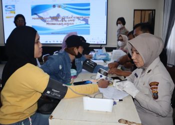 Polrestabes Medan beri Konseling & Pemeriksaan Kesehatan 47 Petugas SPPG