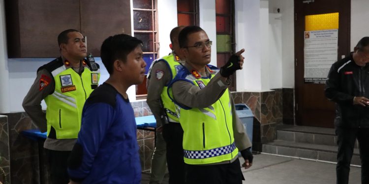 Polrestabes Medan Periksa Keamanan Gereja jelang Perayaan Paskah