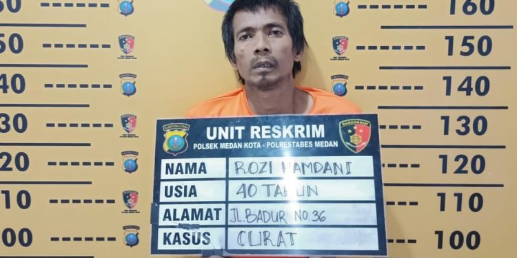 Polsek Medan Kota Ringkus Residivis Rumsong