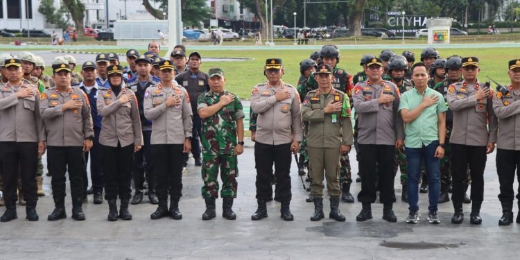 320 Personel Gabung Dikerahkan Buru Preman di Medan