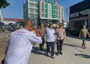 Hari Buruh Internasional di Medan, 8 titik Kumpul para Buruh Dijaga Petugas
