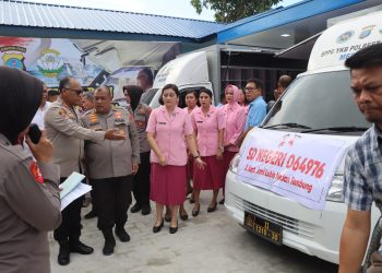 Dukung Program MBG, Kombes Gidion Resmikan SPPG YKB Polrestabes Medan