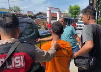 Polsek Medan Tembung Amankan Pria Pelaku Pengancaman dan Pengerusakan Toko