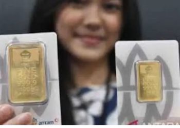 Harga Emas Antam Turun Rp28 Ribu