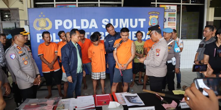 Razia Preman, Polrestabes Medan Jaring 80 Orang Jukir hingga Tukang Palak
